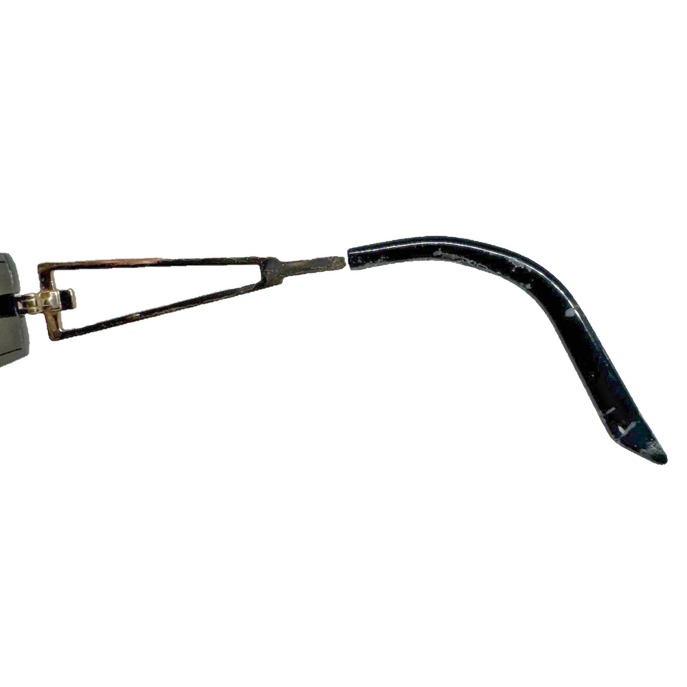 CAZAL VINTAGE BLACK GOLD SUNGLASSES EYEGLASSES FRAMES AUTHENTIC - Picture 3 of 5
